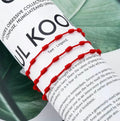 Red Seven-Knot Bracelet