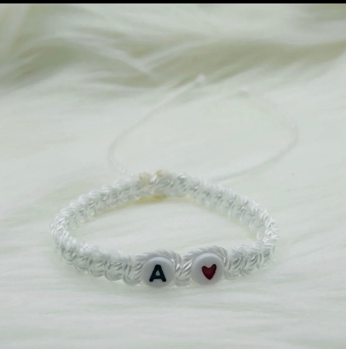 Personalized Rope Friendship Bracelets with Initials
