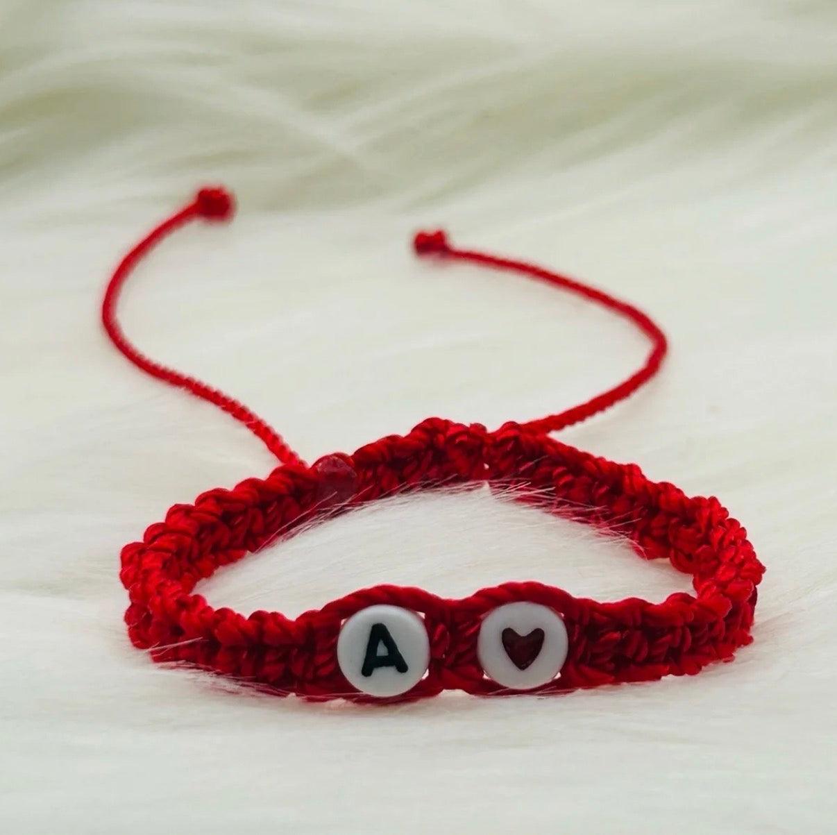 Personalized Rope Friendship Bracelets with Initials