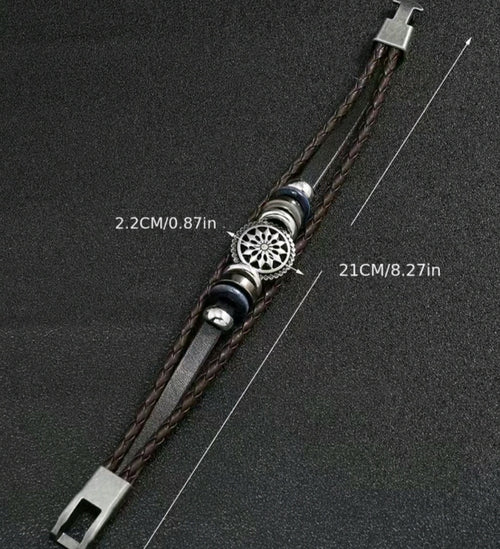 Men's Leather Bracelets — Gifts for Men