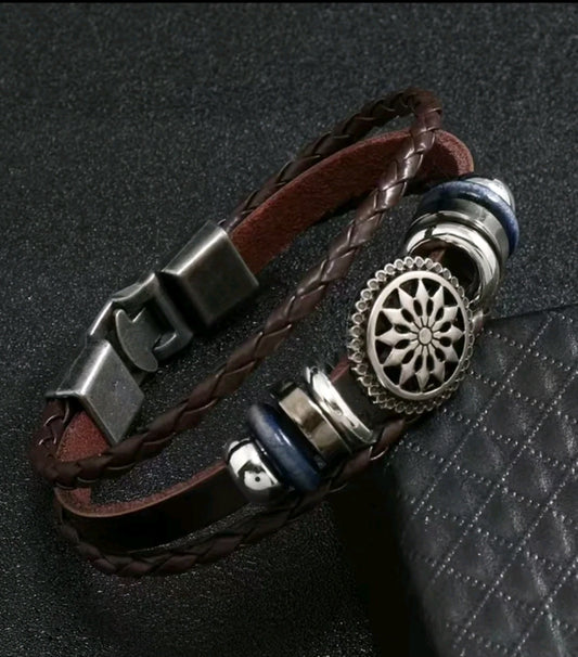 Pulseras para hombre de cuero pulseras para detalles para hombre