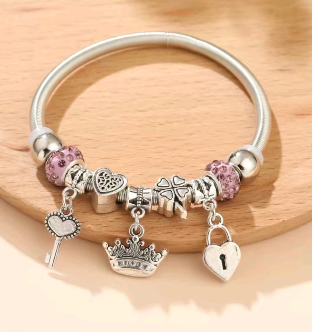 Pulseras de acero inoxidable para mujer regalo ideal para tu esposa para mamá e hijas